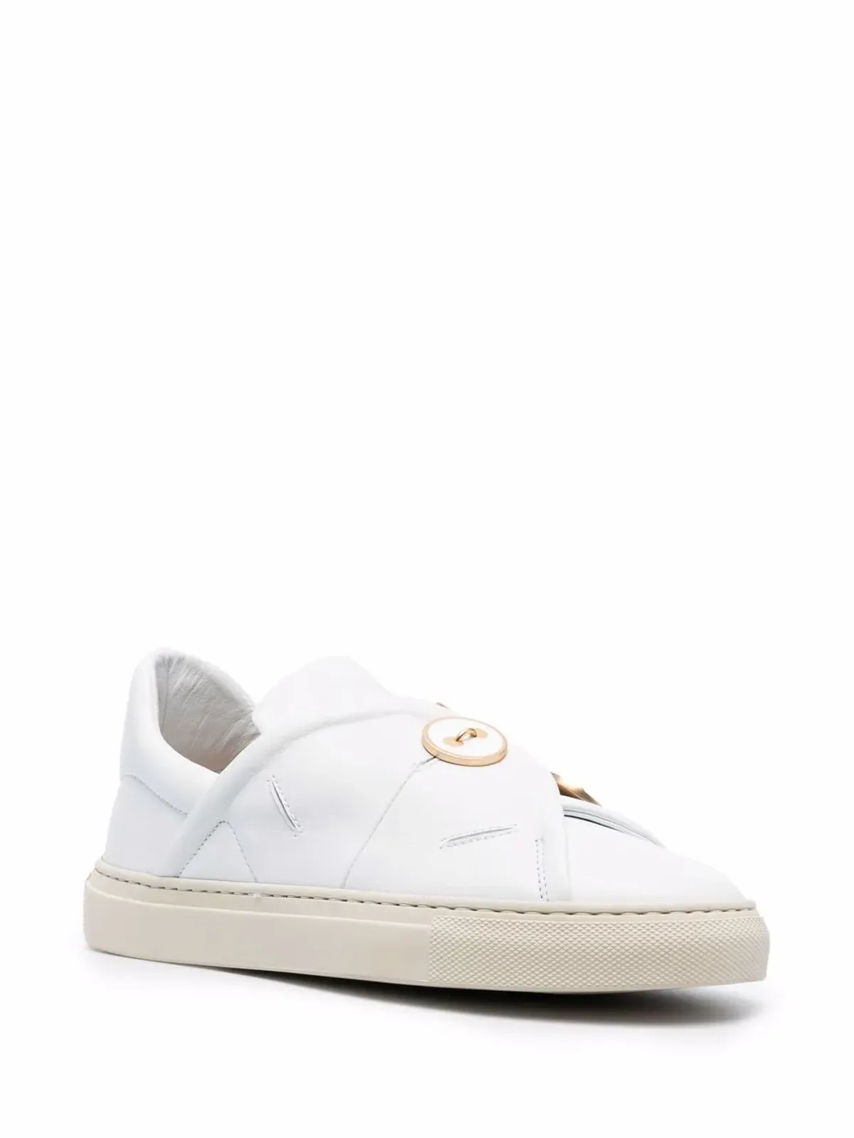 Ports 1961 ボタンエンボス加工のスリップオンスニーカー - 画像2