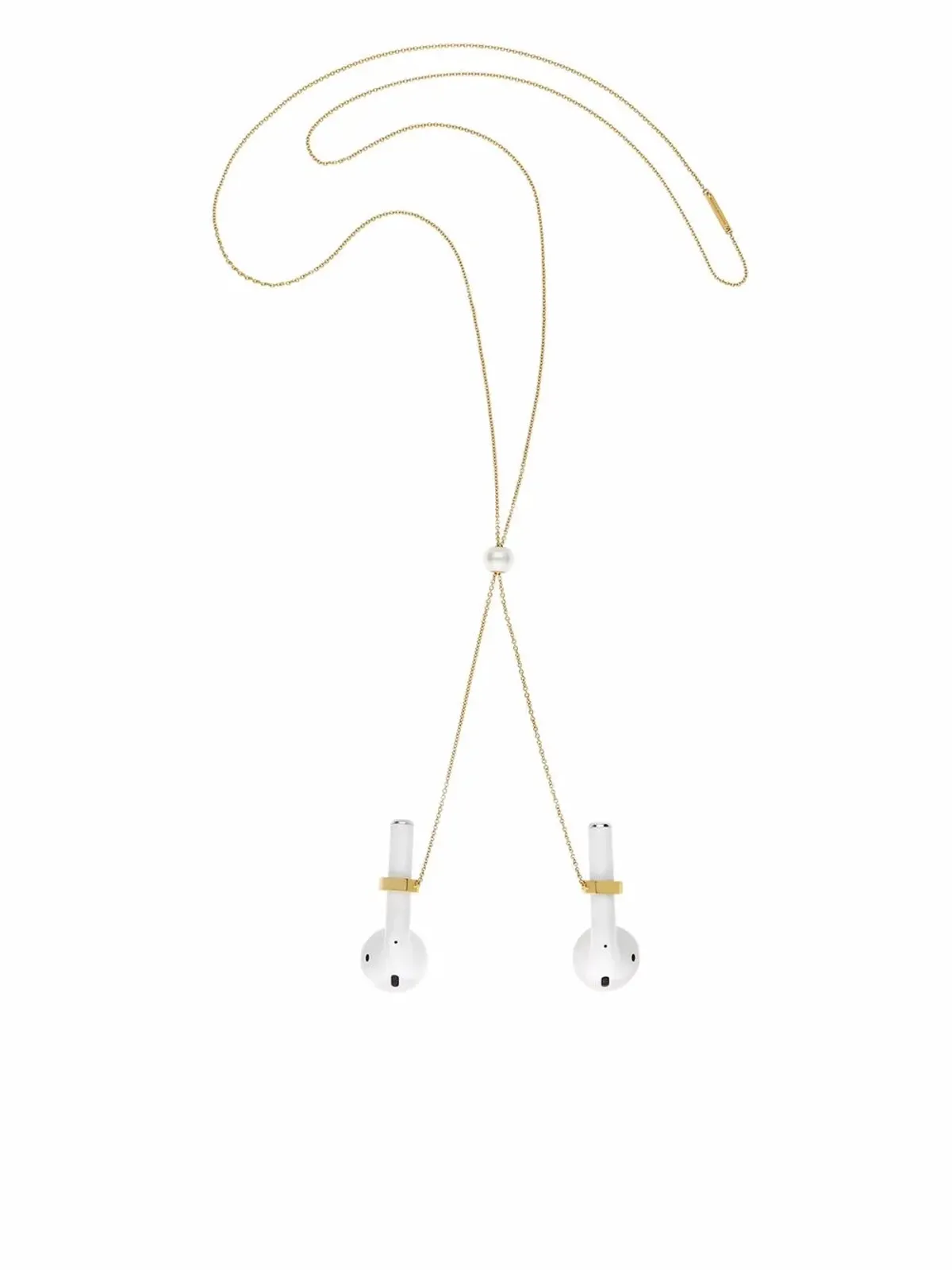 Delfina Delettrez 18K イエローゴールド パール ソニック ネックレス - 画像2