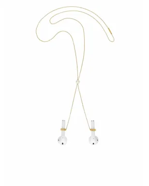 Delfina Delettrez 18K イエローゴールド パール ソニック ネックレス - サムネイル2