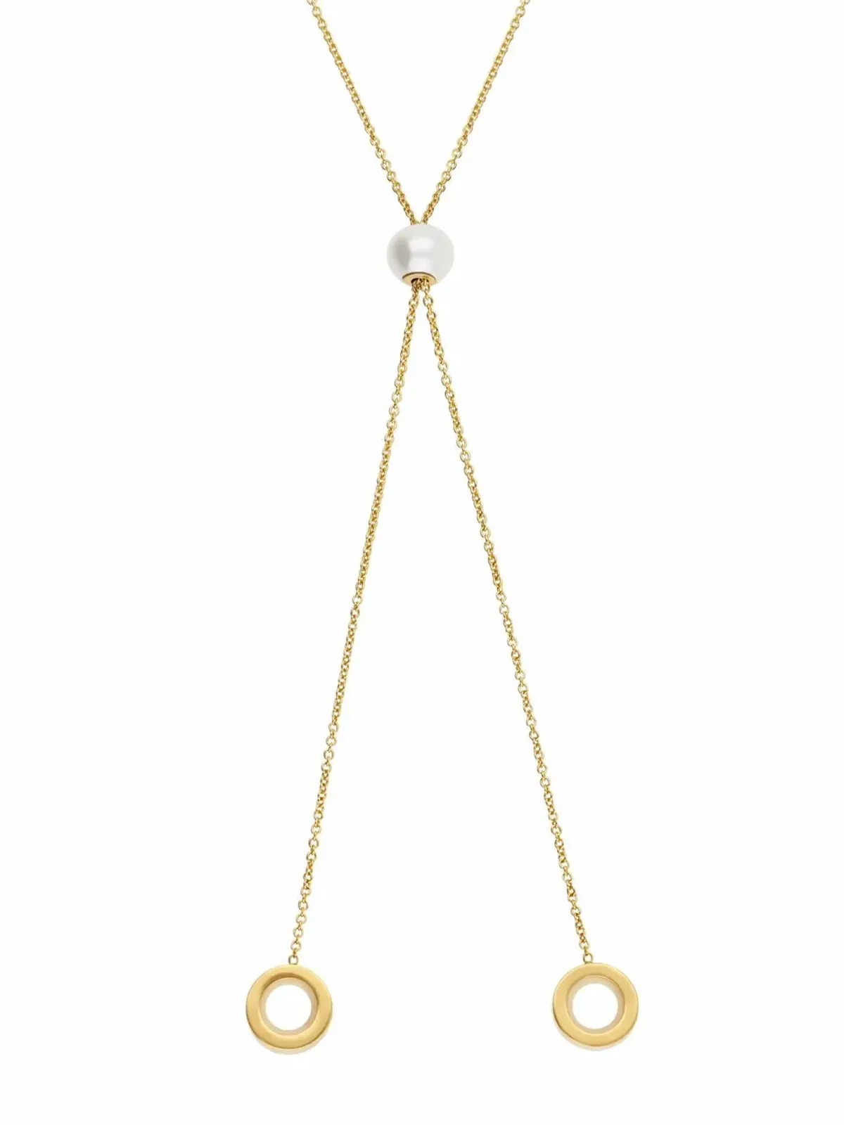 Delfina Delettrez 18K イエローゴールド パール ソニック ネックレス - 画像3