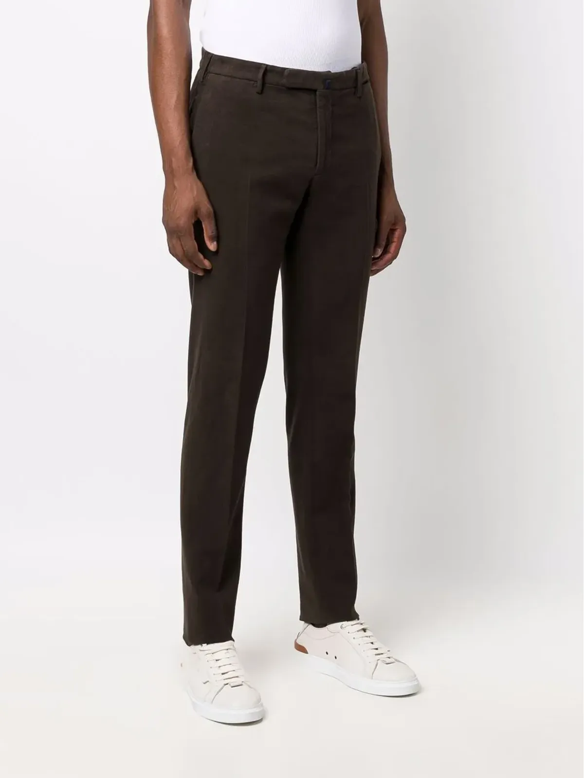 Incotex slim-cut chinos - Brown - 画像3