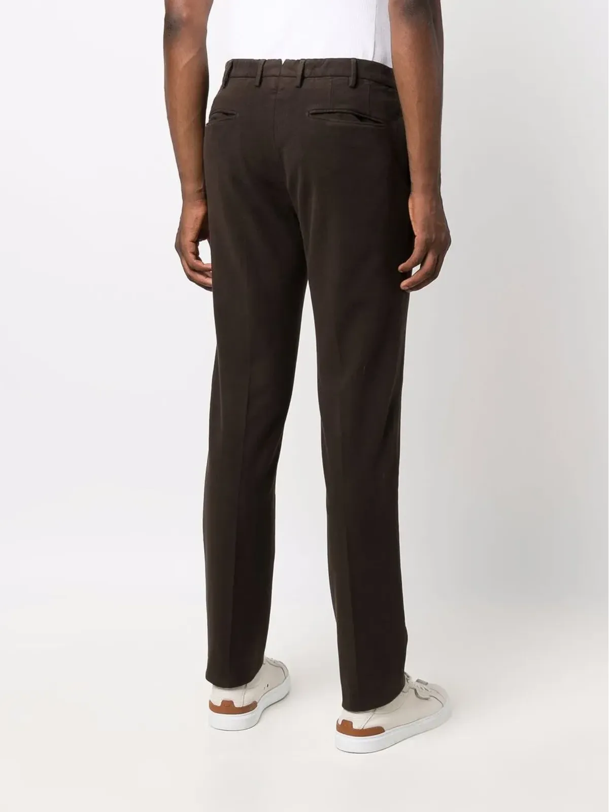 Incotex slim-cut chinos - Brown - 画像4