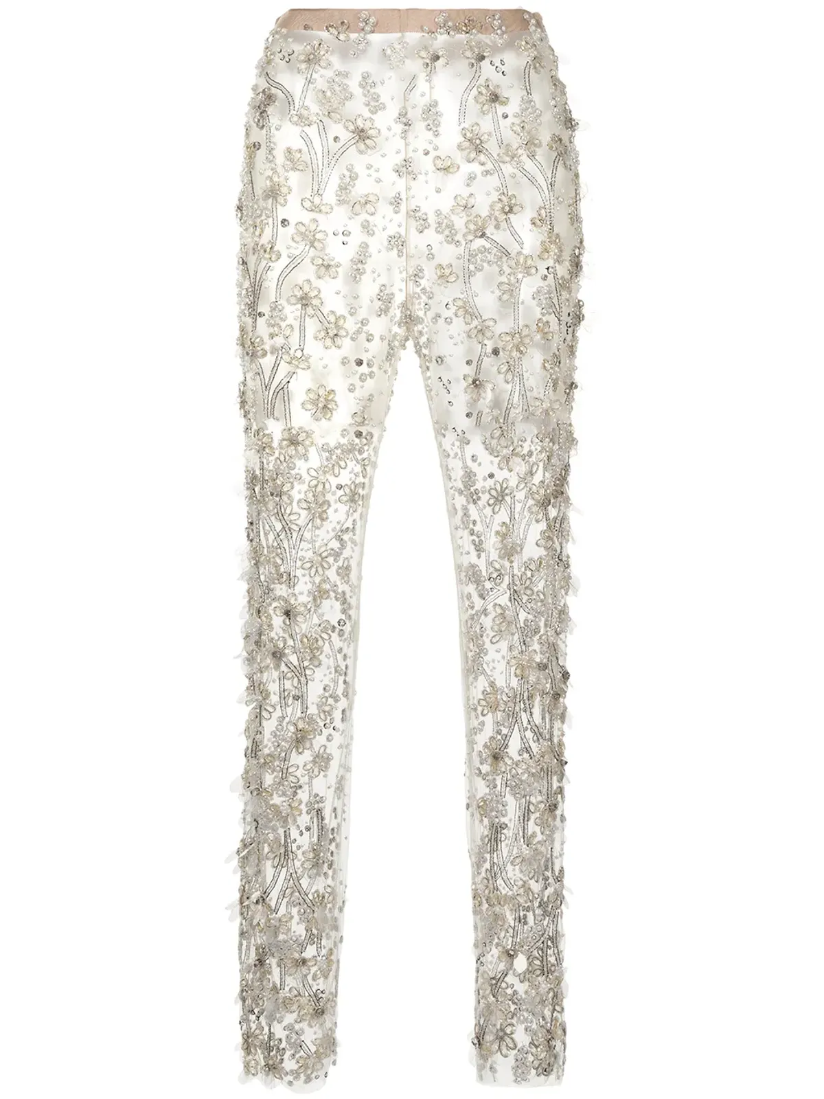 Jenny Packham スパンコール付きテーパードパンツ - 画像2