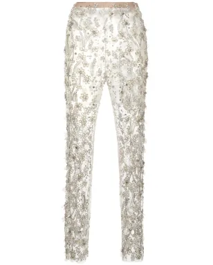 Jenny Packham スパンコール付きテーパードパンツ - サムネイル2