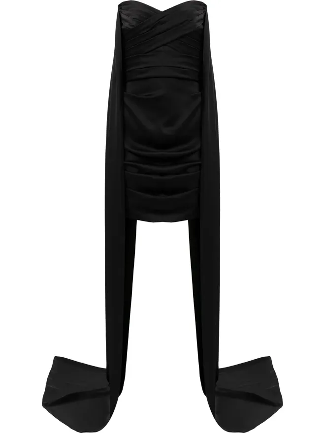 Alex Perry Alex Perry ドレープディテール ストラップレス ドレスの商品画像