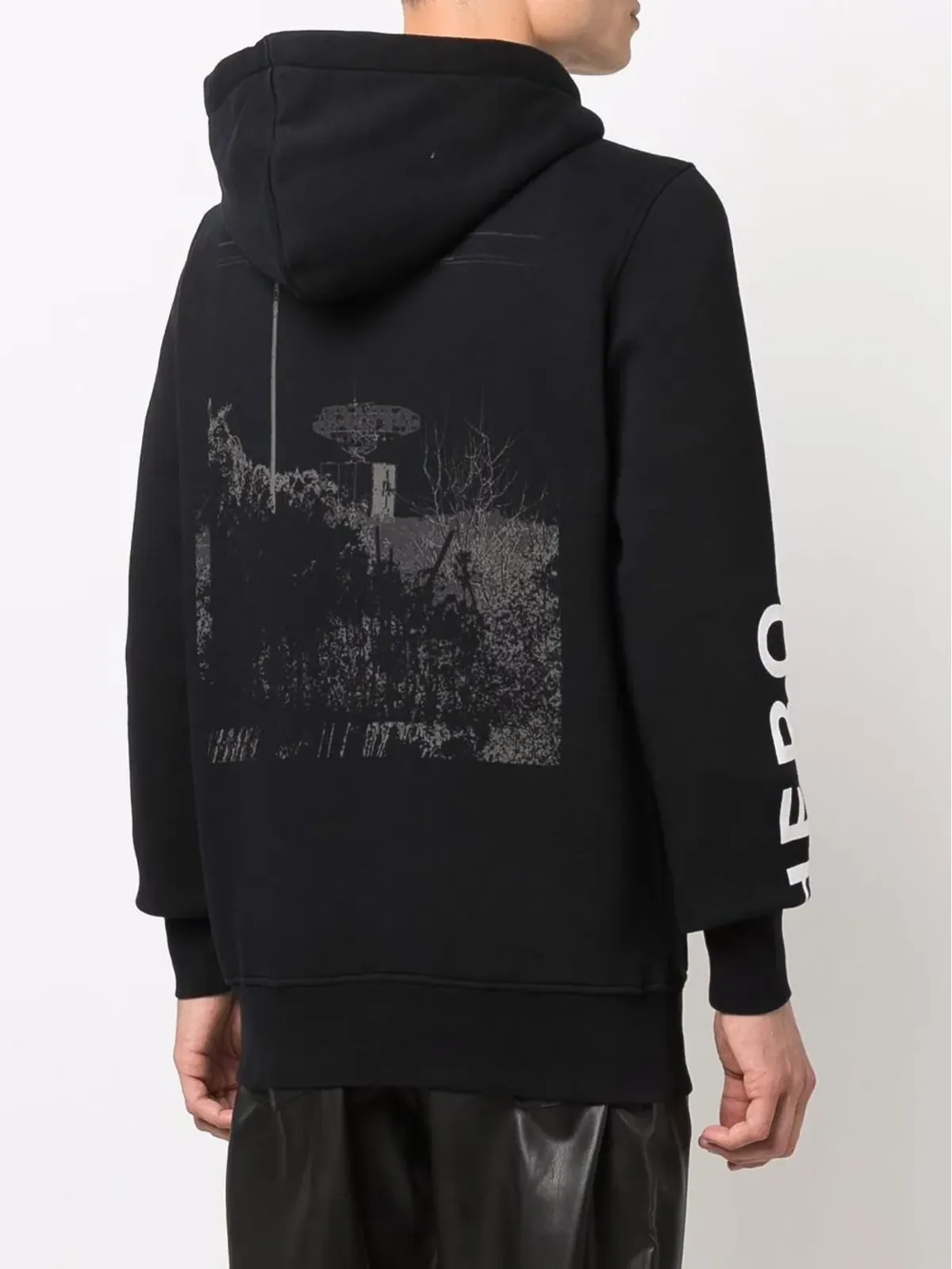 1017 ALYX 9SM グラフィックロゴプリント プルオーバー パーカー - 画像4