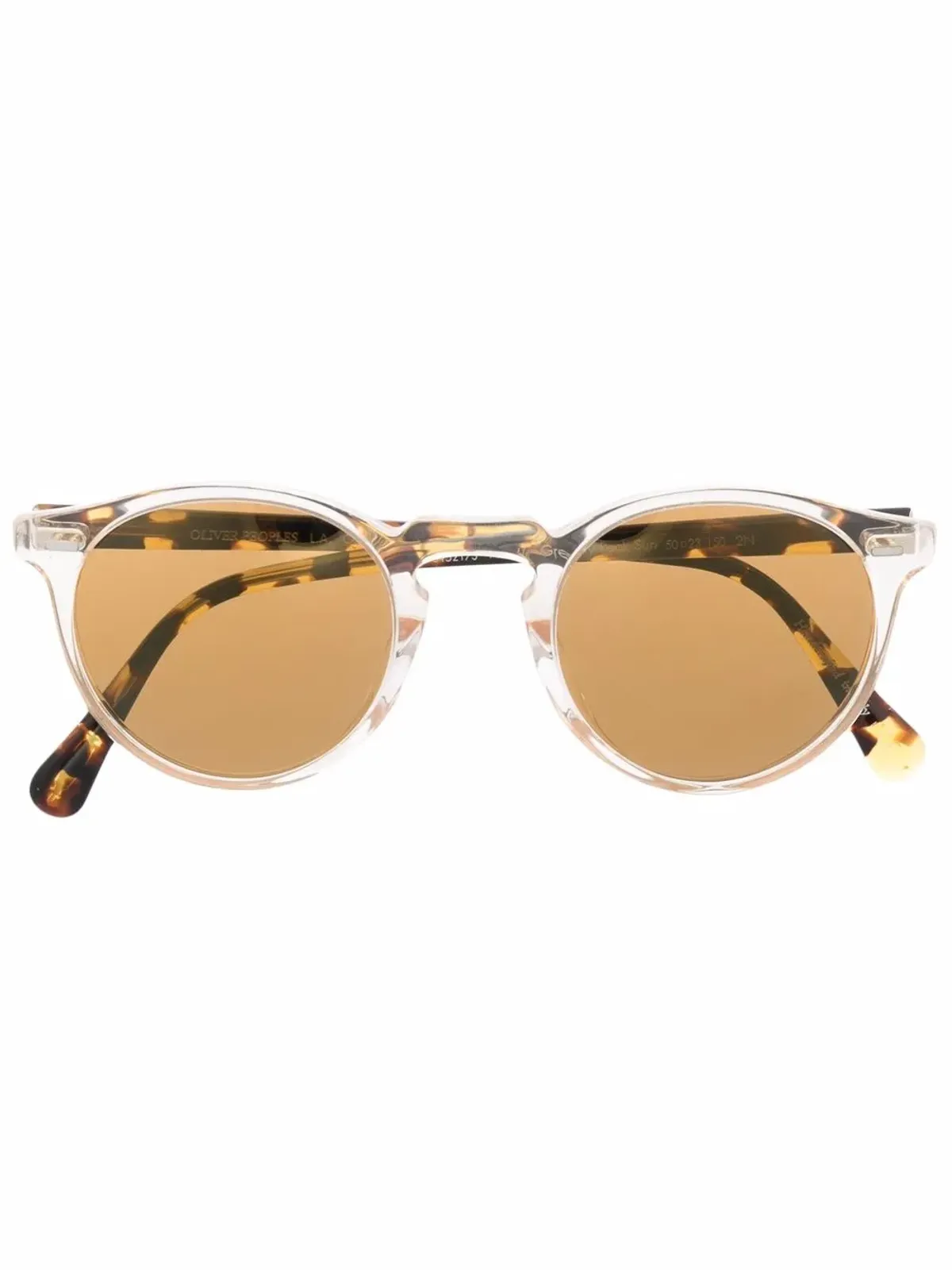 Oliver Peoples グレゴリー ラウンドフレーム サングラス - 画像1