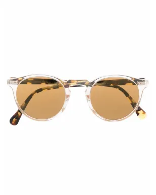 Oliver Peoples グレゴリー ラウンドフレーム サングラス - サムネイル1