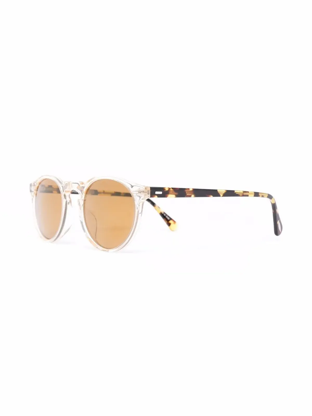 Oliver Peoples グレゴリー ラウンドフレーム サングラス - 画像2