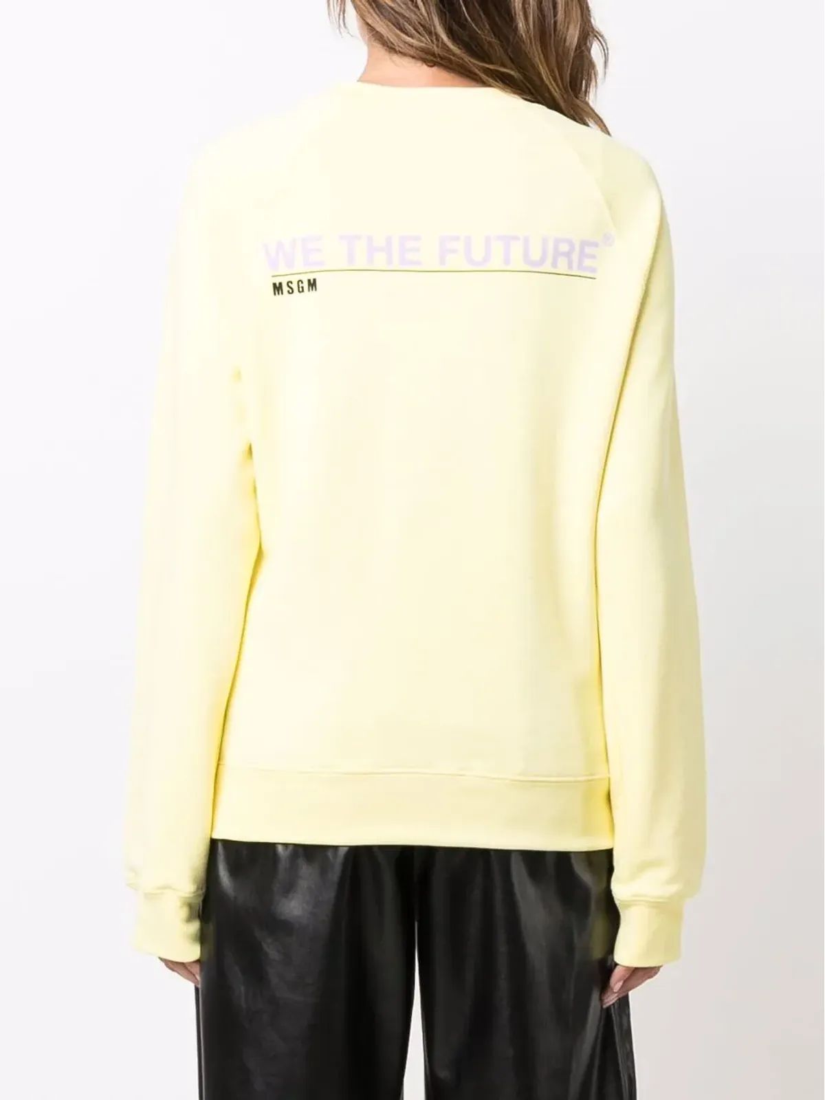 MSGM ファンタスティック ロゴプリント クルーネック スウェット - 画像4