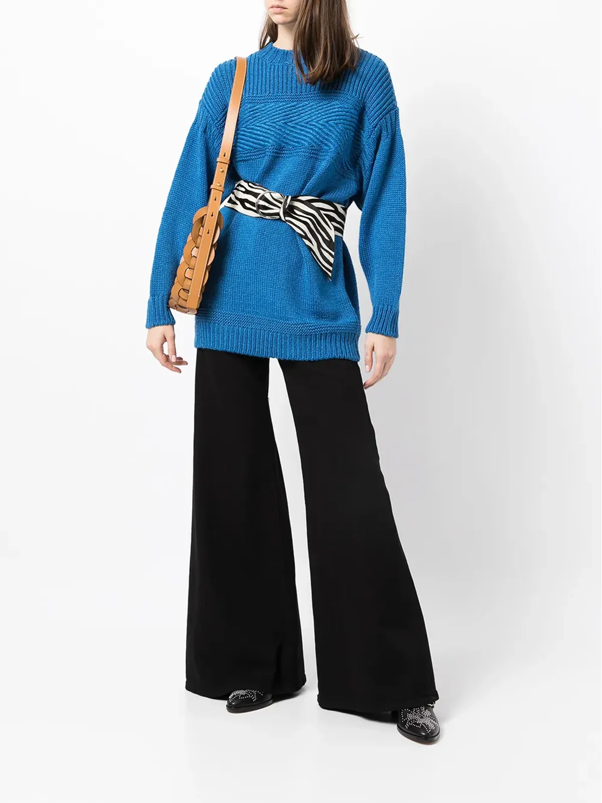 MARANT ÉTOILE ロングスリーブニットセーター - ブルー - 画像2