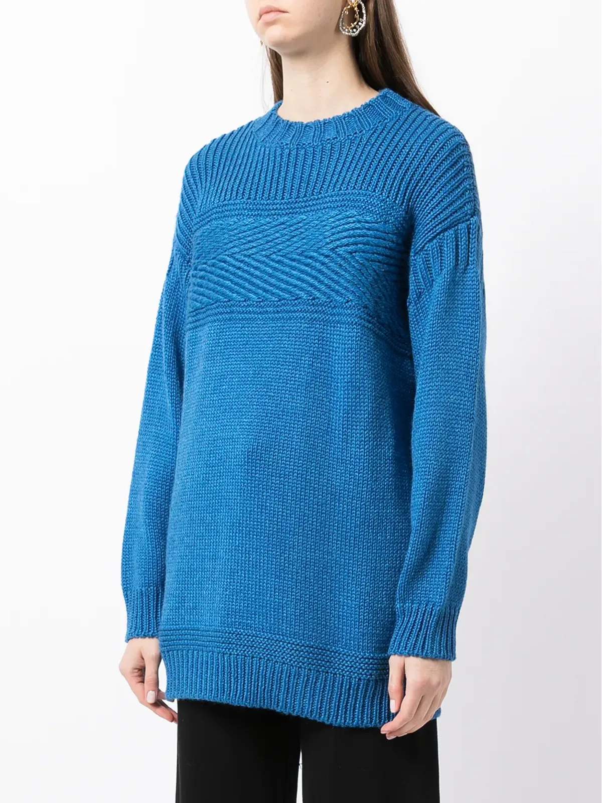 MARANT ÉTOILE ロングスリーブニットセーター - ブルー - 画像3