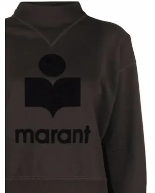 MARANT ÉTOILE Moby フロックドロゴ スウェットシャツ - サムネイル2