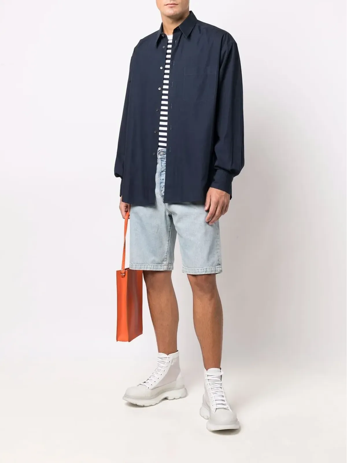 Dolce & Gabbana Pre-Owned 1990年代 ボタンアップシャツ ブルー - 画像2
