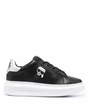 Karl Lagerfeld K/Ikonicフラットフォームスニーカー - サムネイル1