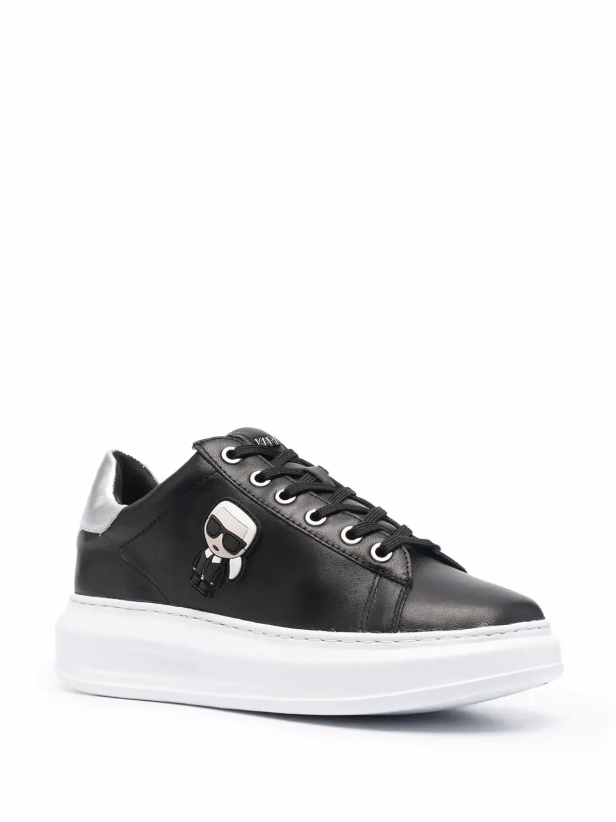 Karl Lagerfeld K/Ikonicフラットフォームスニーカー - 画像2
