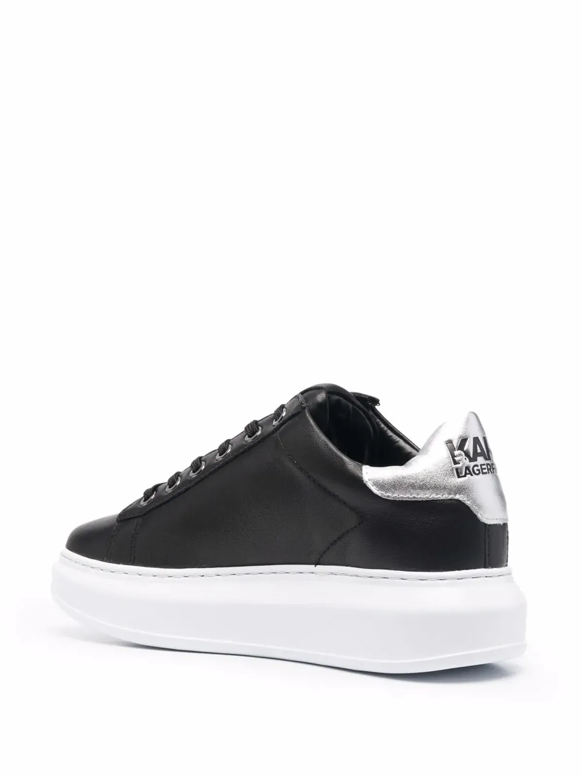 Karl Lagerfeld K/Ikonicフラットフォームスニーカー - 画像3