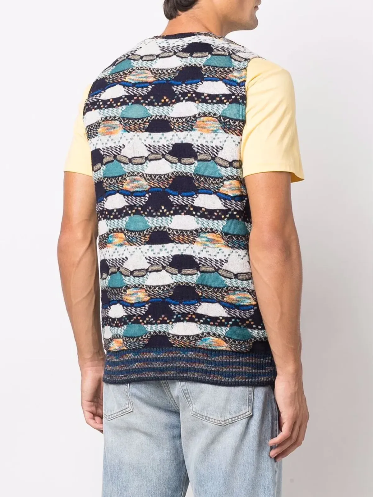 Missoni Pre-Owned 2000年代 アブストラクトニット ベスト - 画像4