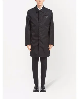 Prada Re-Nylon トライアングルロゴ レインコート - サムネイル2