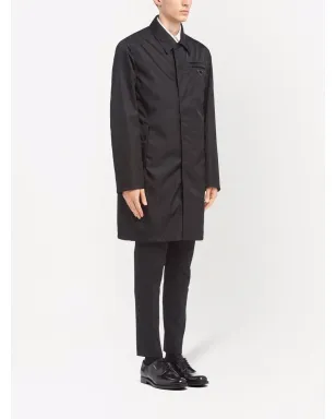 Prada Re-Nylon トライアングルロゴ レインコート - サムネイル3