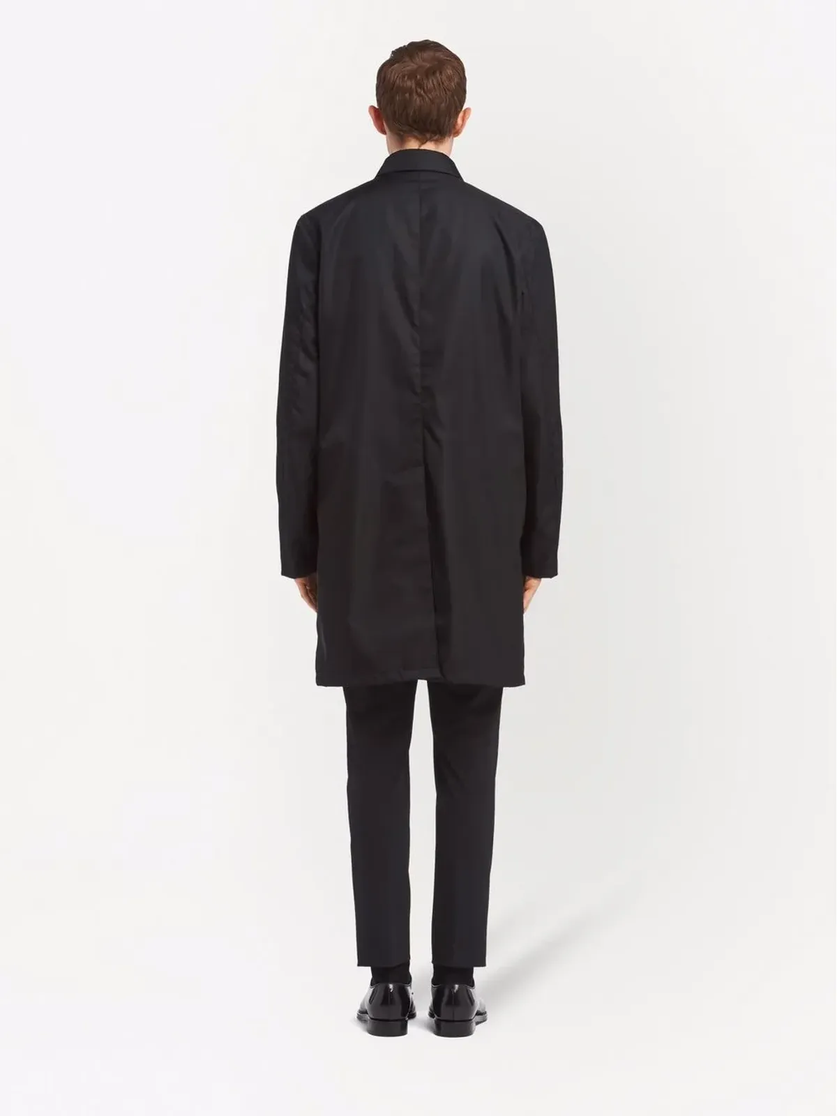 Prada Re-Nylon トライアングルロゴ レインコート - 画像4