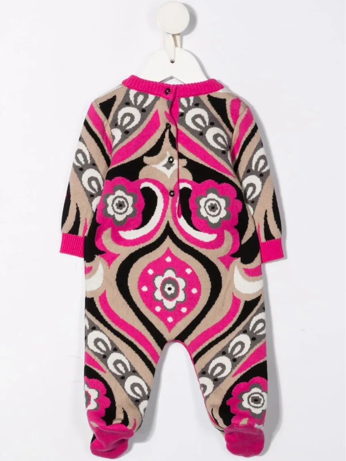 PUCCI Junior アブストラクトニットパジャマ - 画像2