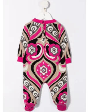 PUCCI Junior アブストラクトニットパジャマ - サムネイル2