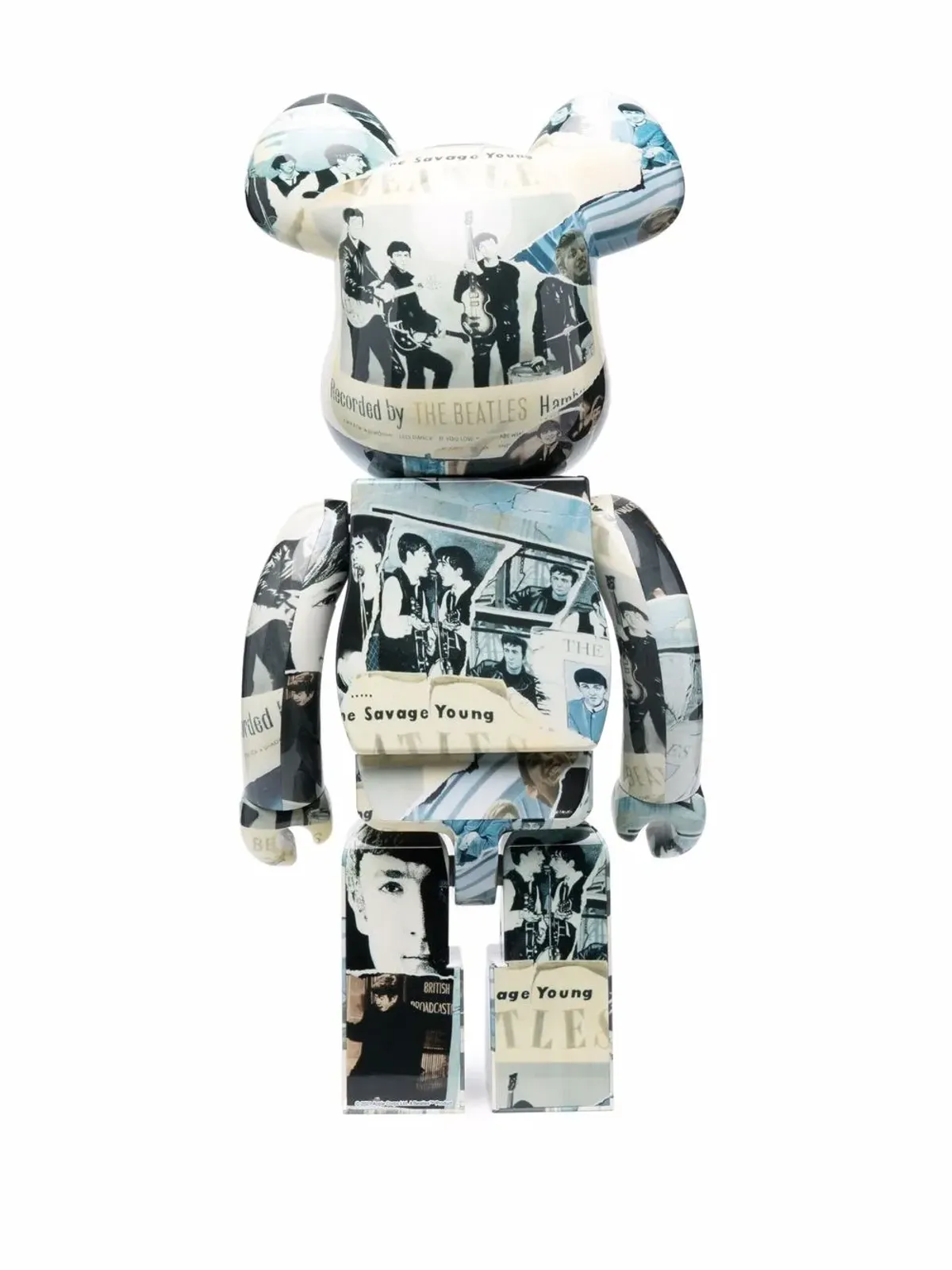 MEDICOM TOY Beatles Anthology BE@RBRICK フィギュア - Grey - 画像2