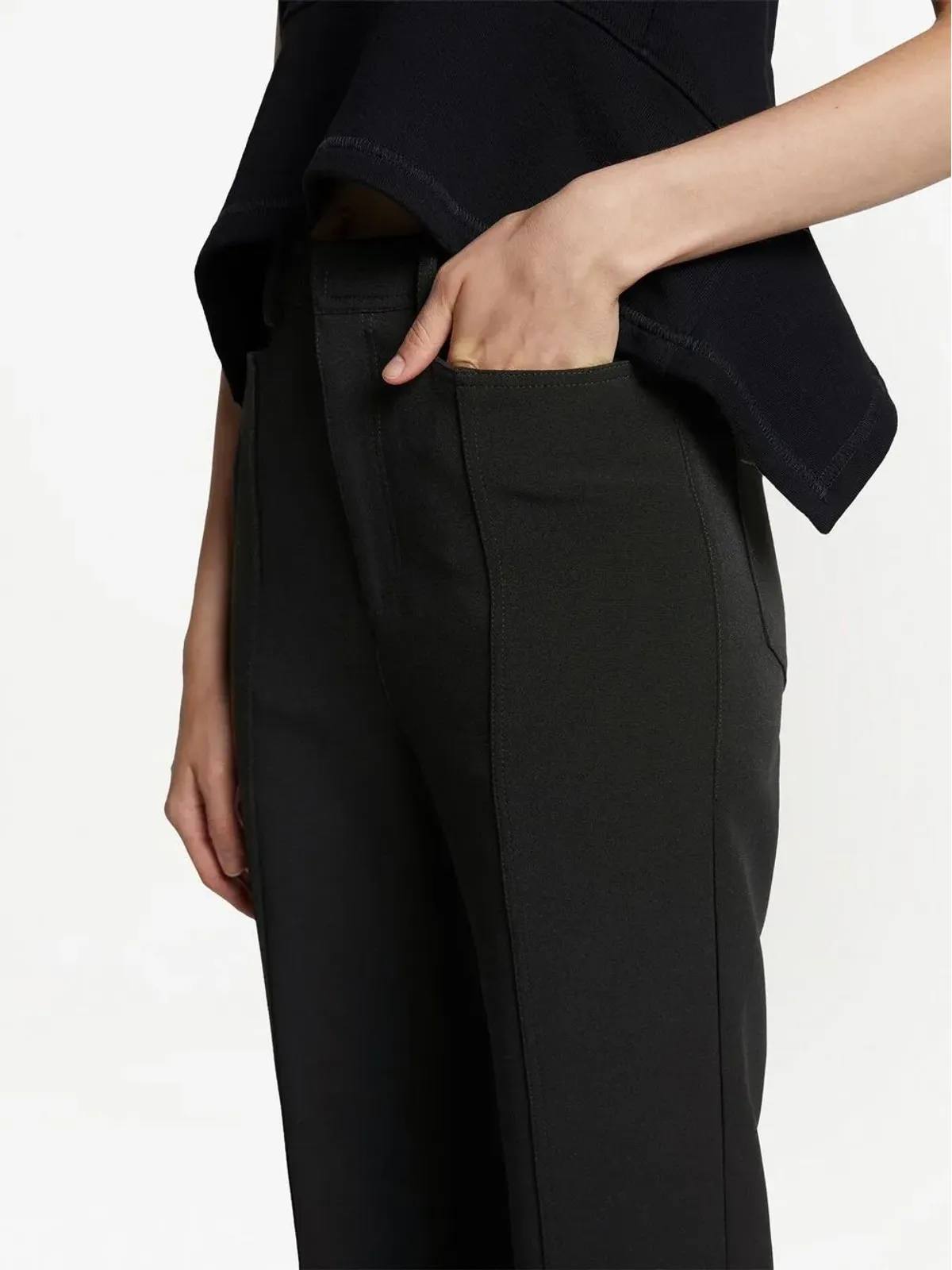 Proenza Schouler White Label クロップド・キックフレアパンツ - 画像5