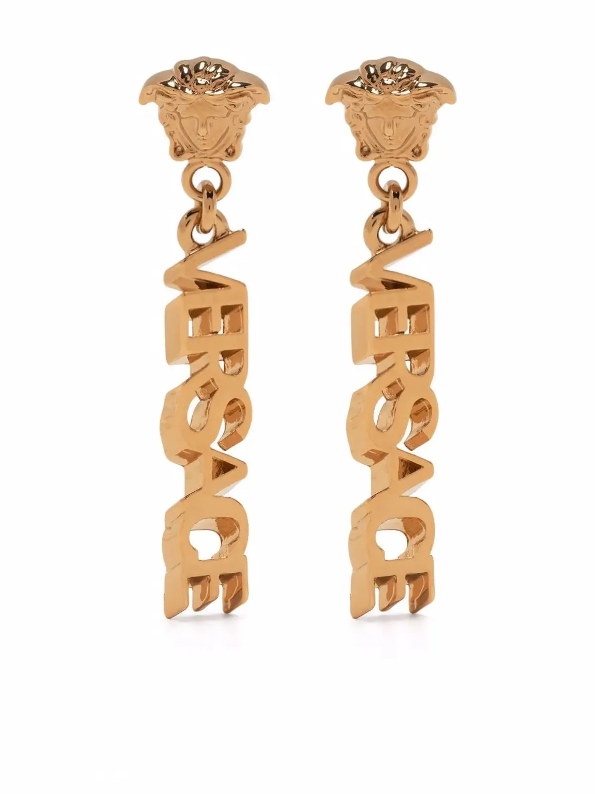 Versace ラ・メドゥーサ ドロップ ピアス - 画像1