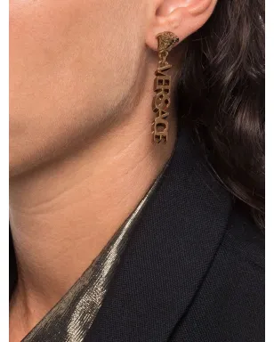 Versace ラ・メドゥーサ ドロップ ピアス - サムネイル2