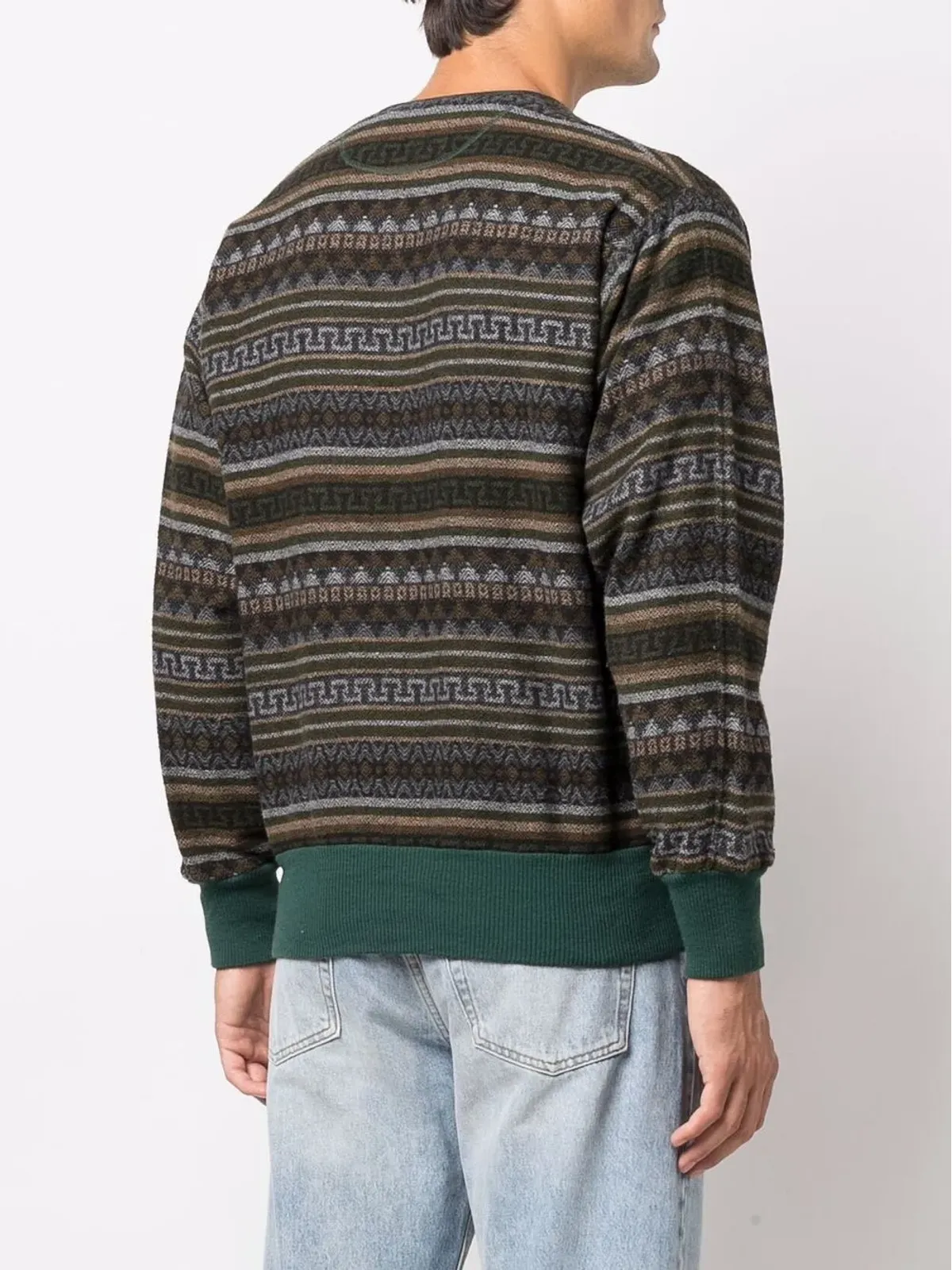 Missoni Pre-Owned 1990年代 ジオメトリックニット カーディガン - 画像4