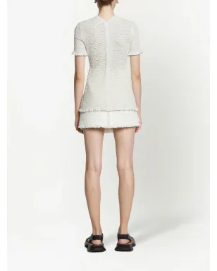 Proenza Schouler White Label クロッシェ編み ジップフロント ブラウス - サムネイル3