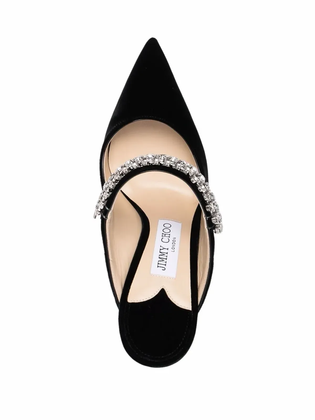 Jimmy Choo BING ポインテッドミュール - ブラック - 画像4