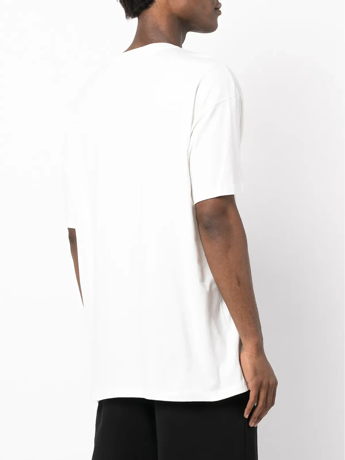 Mostly Heard Rarely Seen グラフィックプリント ストレッチコットン Tシャツ - 画像4