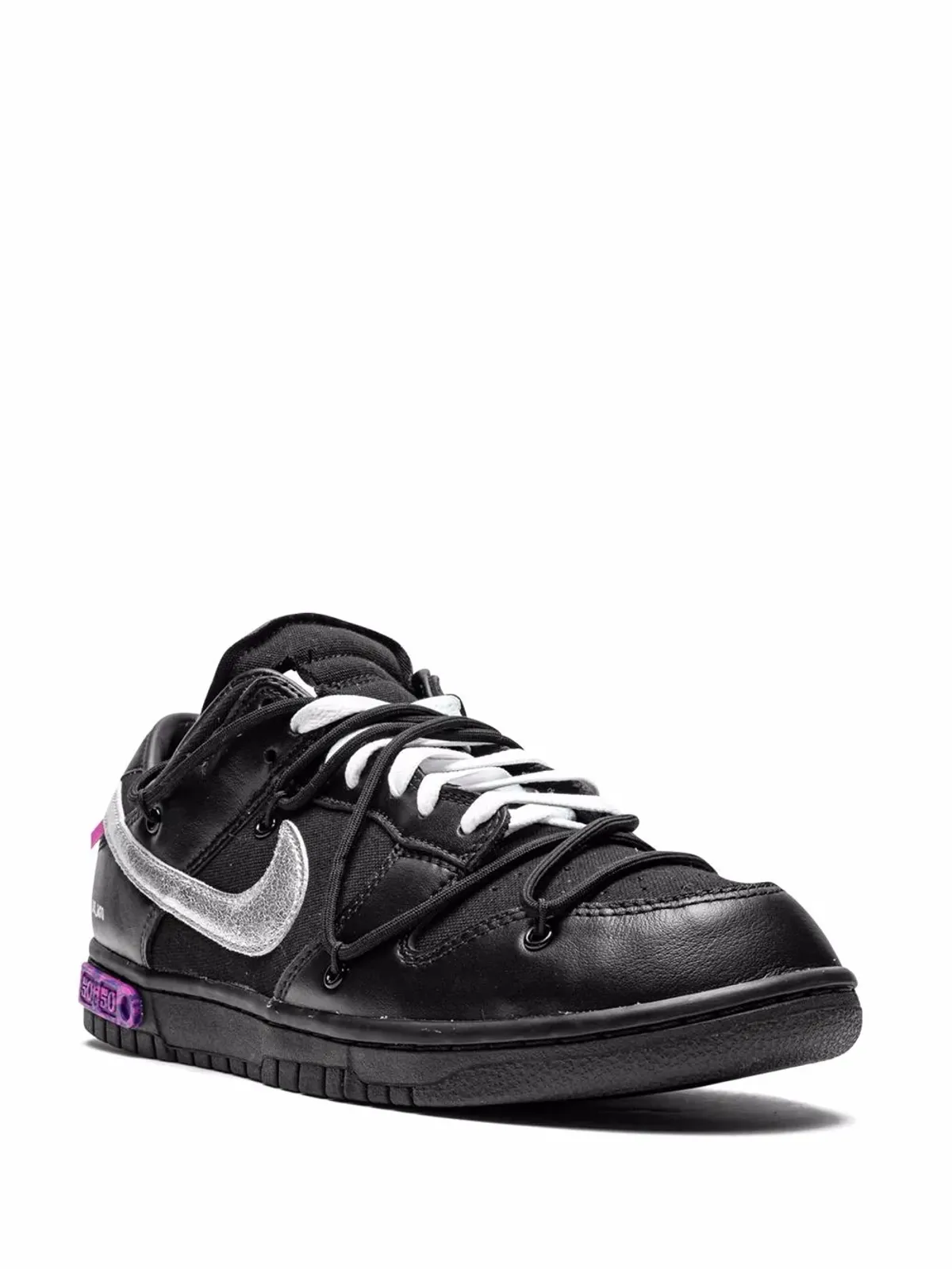 Nike X Off-White ダンク ロー Lot 50 スニーカー - 画像2