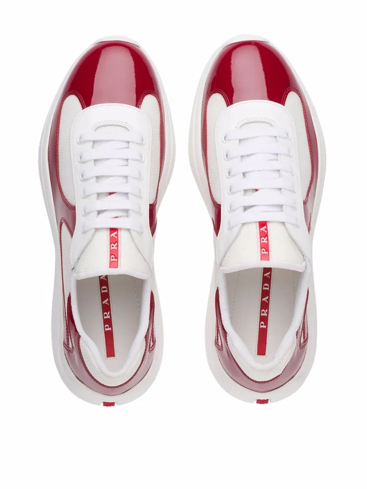 Prada アメリカズカップ ロー・トップスニーカー - 画像4