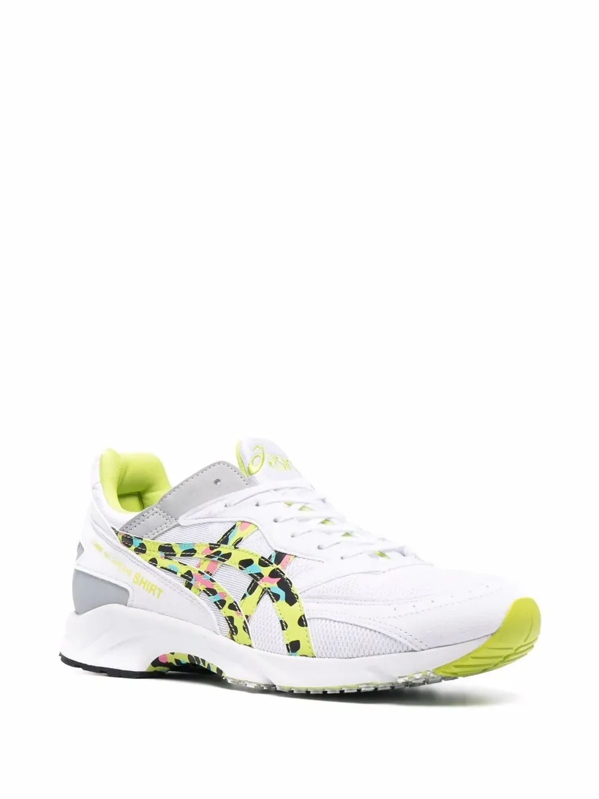 ASICS カラーブロックパネルドスニーカー - 画像2