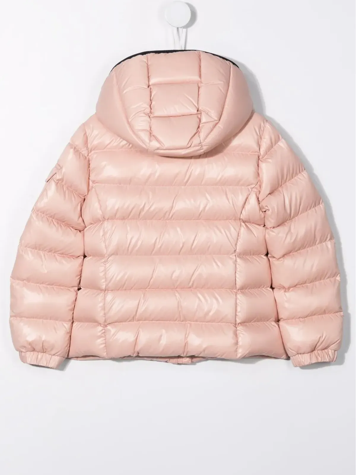 Moncler Enfant コントラストトリム ダウン入りパディドジャケット - 画像2