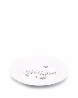 Off-White x Ginori 1735 ロゴプリント デザートプレート - サムネイル3