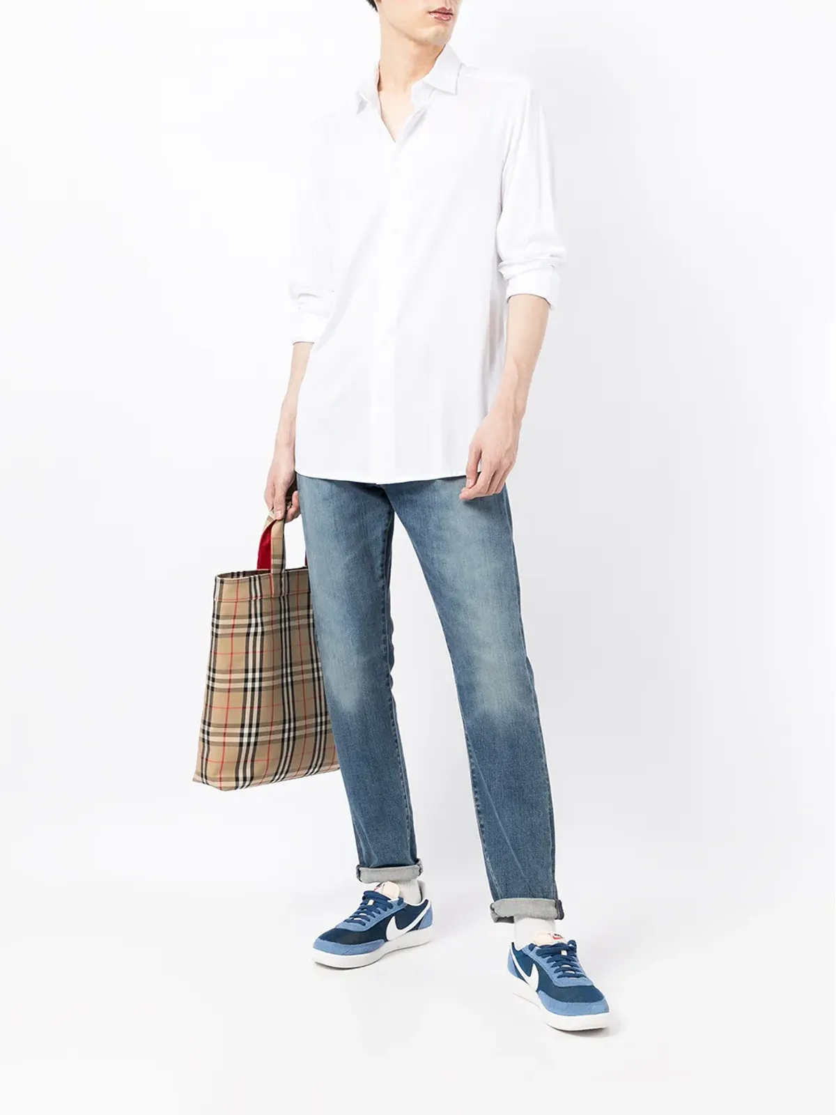 Emporio Armani ジャージー長袖シャツ - 画像2
