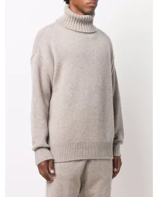 extreme cashmere ロールネックカシミヤセーター - Neutrals - サムネイル3