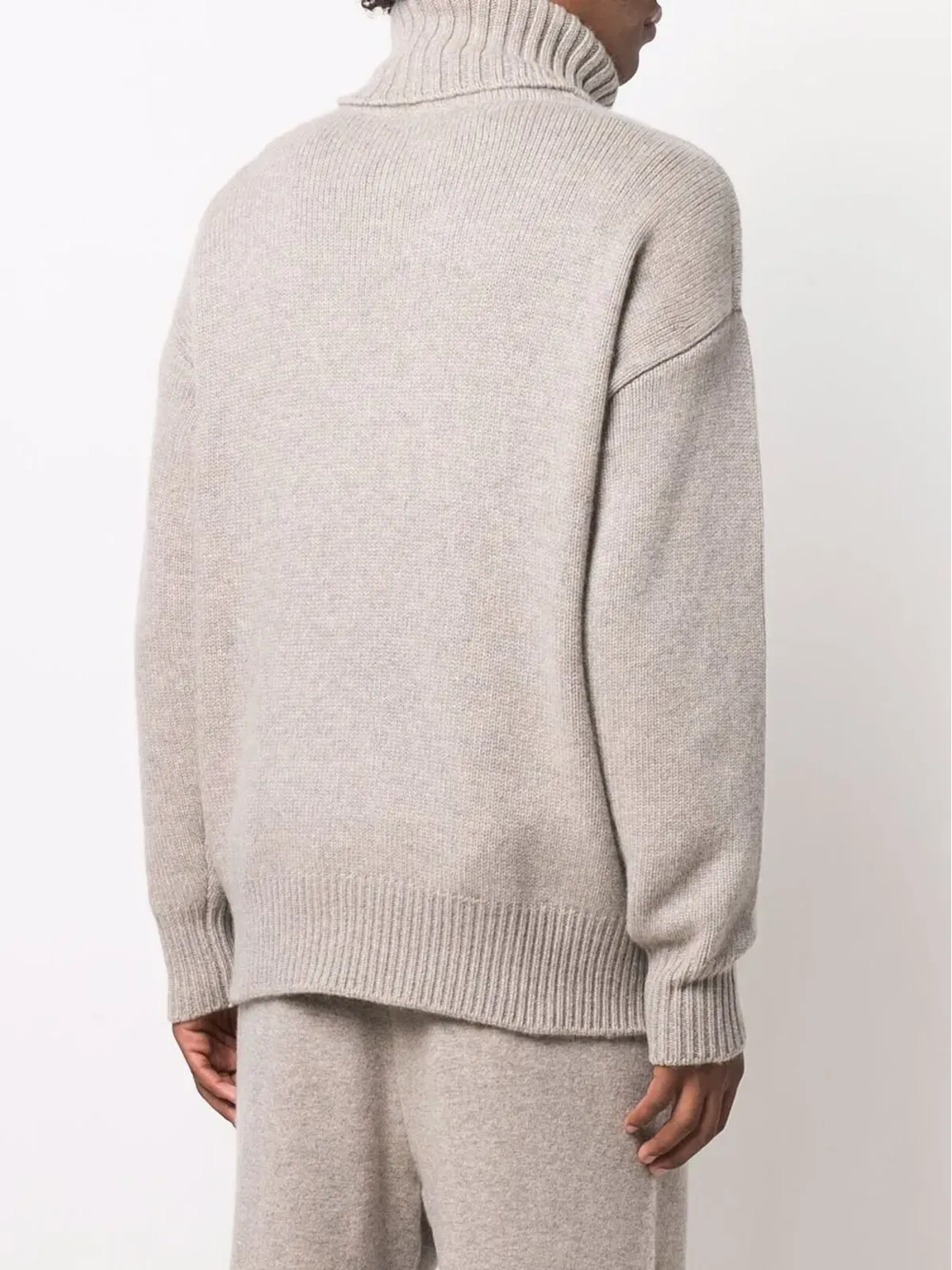 extreme cashmere ロールネックカシミヤセーター - Neutrals - 画像4