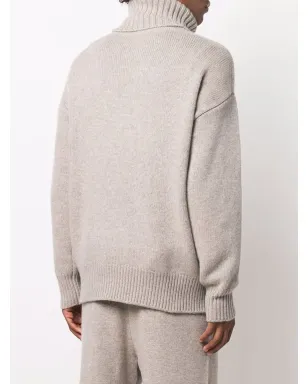 extreme cashmere ロールネックカシミヤセーター - Neutrals - サムネイル4