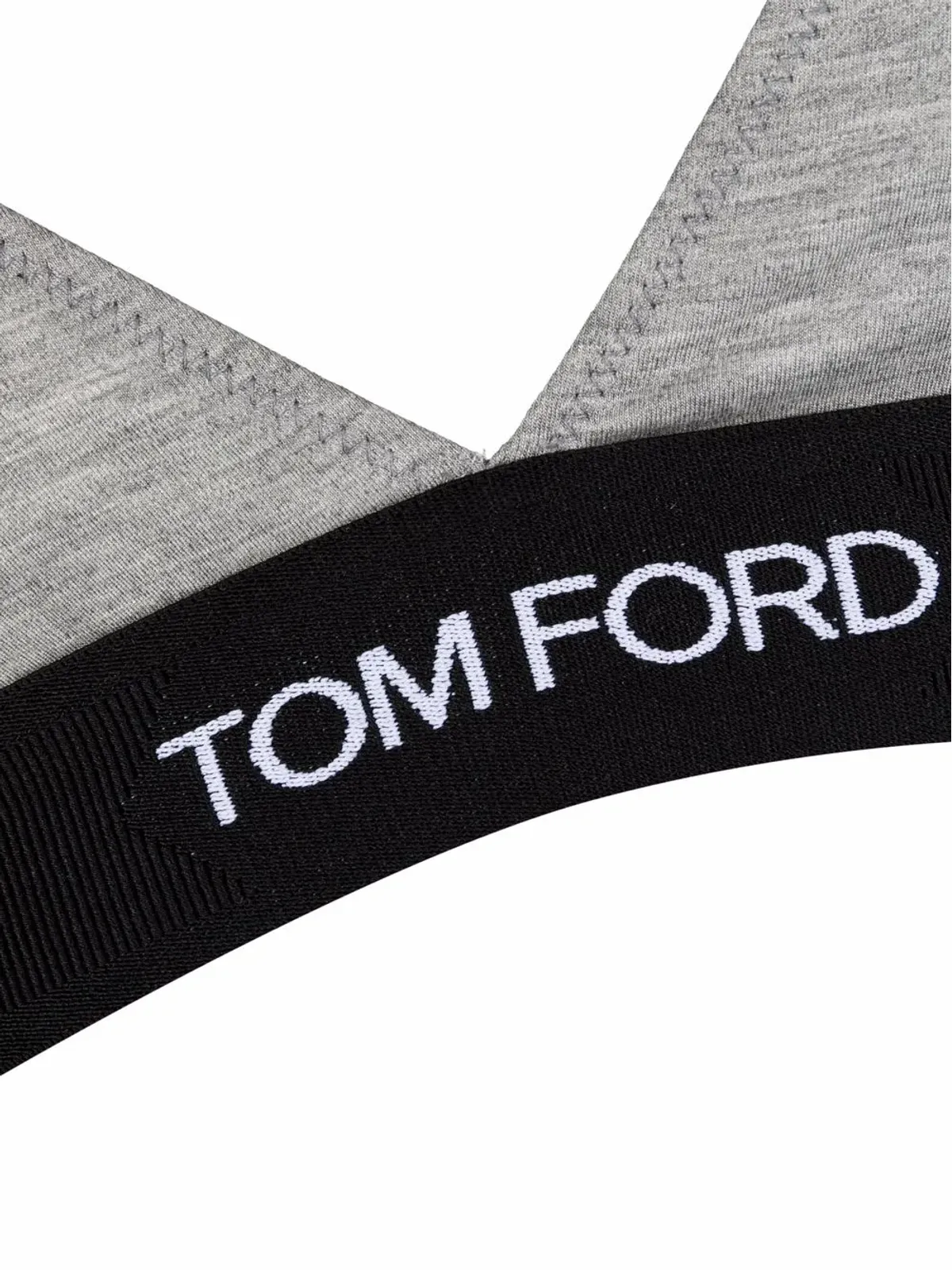 TOM FORD ロゴ入りウエストバンド ブラ - 画像3