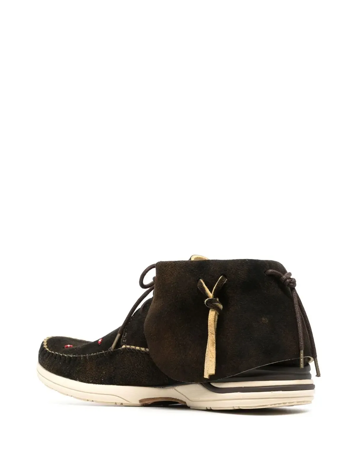 visvim レースアップ・フリンジ付きダービーシューズ - 画像3
