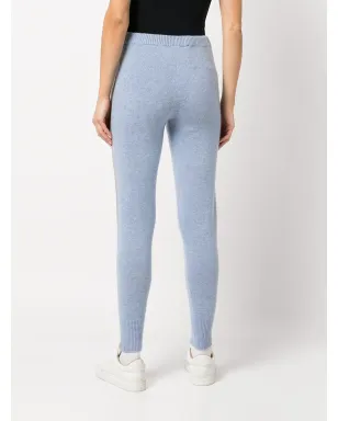 Madison.Maison ラミネーテッドストライプ カシミアパンツ - ブルー - サムネイル4