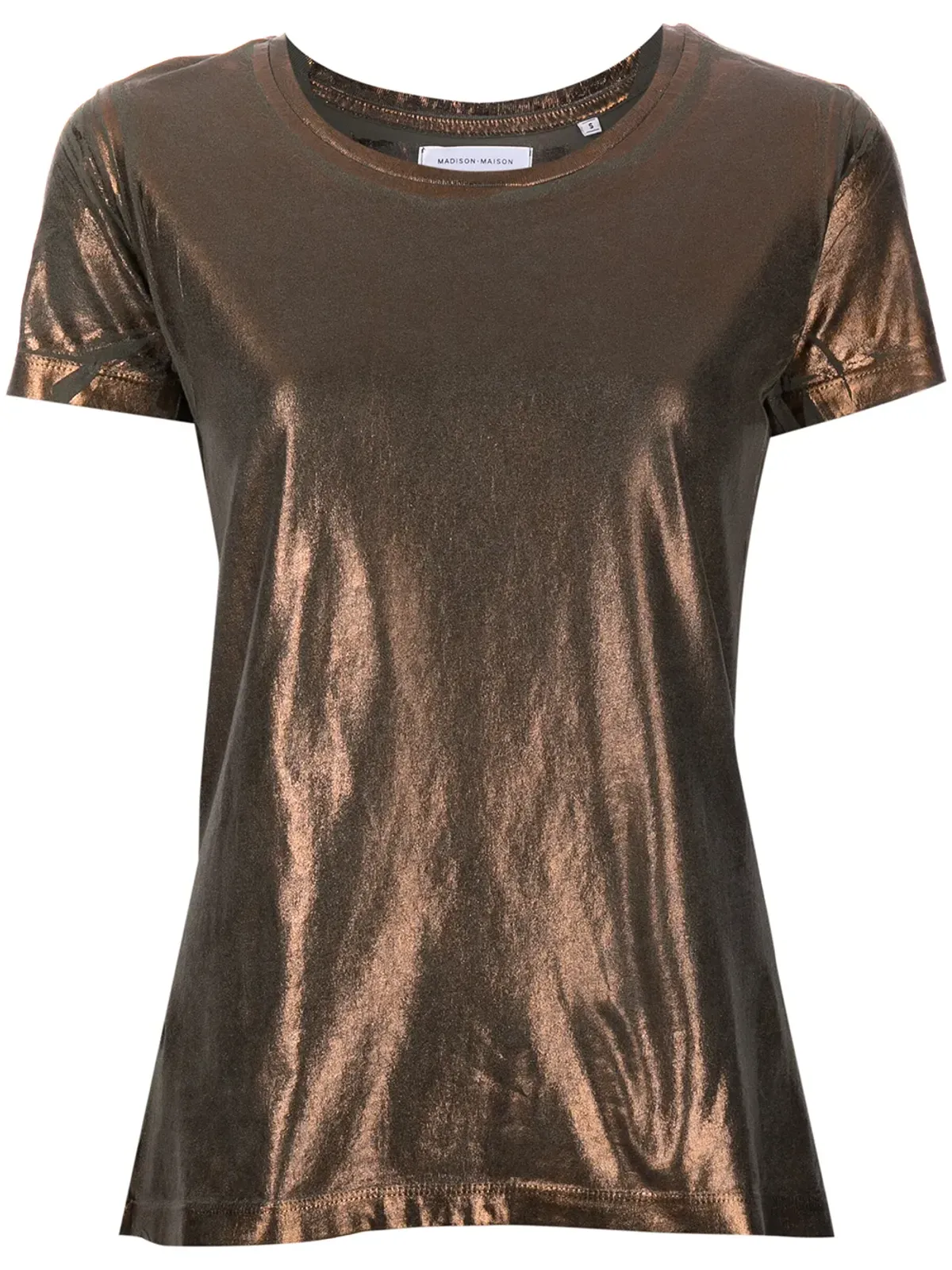 Madison.Maison ラミナ メタリック Tシャツ - 画像1