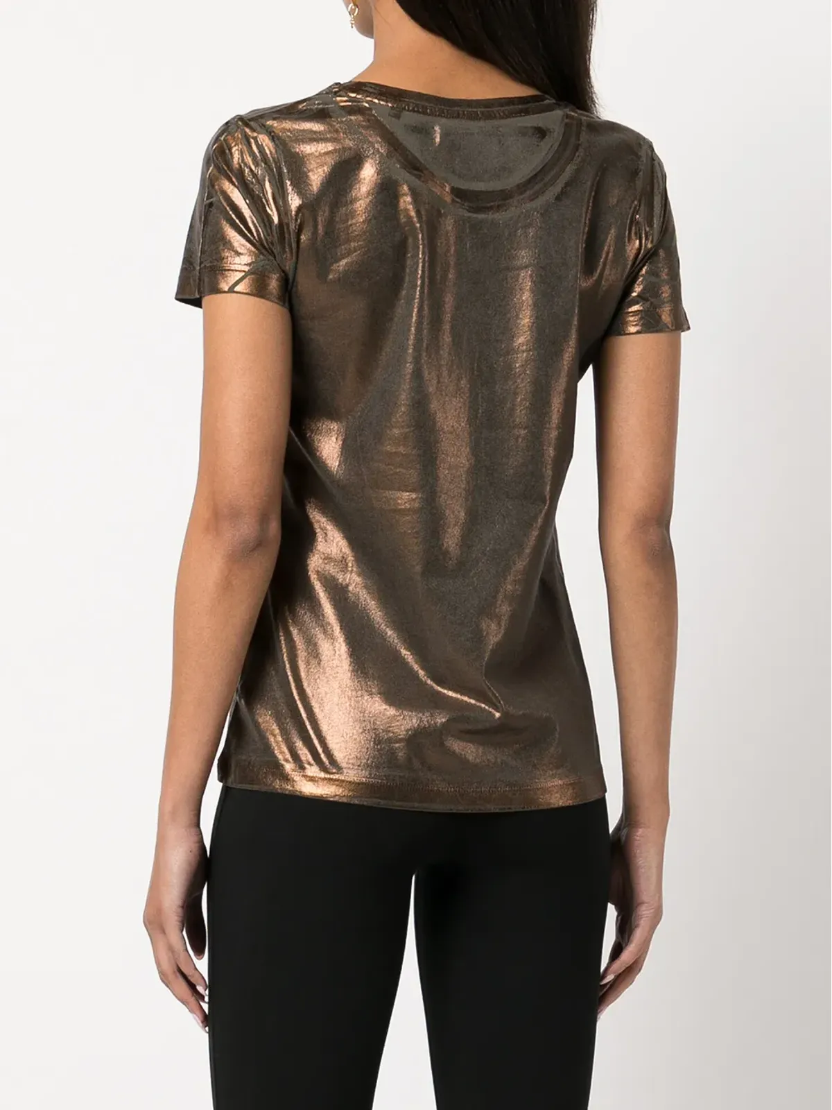 Madison.Maison ラミナ メタリック Tシャツ - 画像4