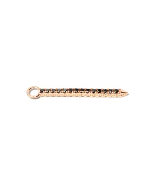 MARIA TASH 18K ローズゴールド エターニティバー ダイヤモンドチャーム - ピンク - サムネイル3